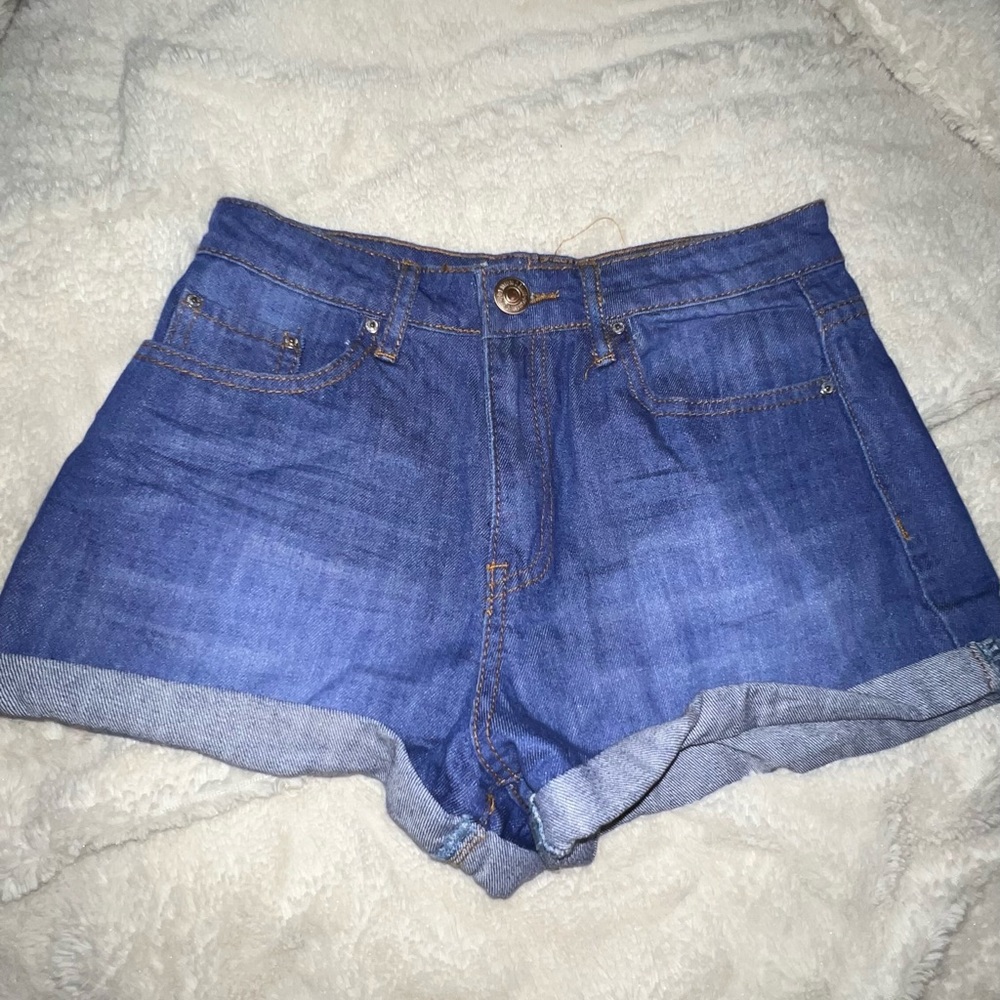Forever 21 high waisted denim shorts